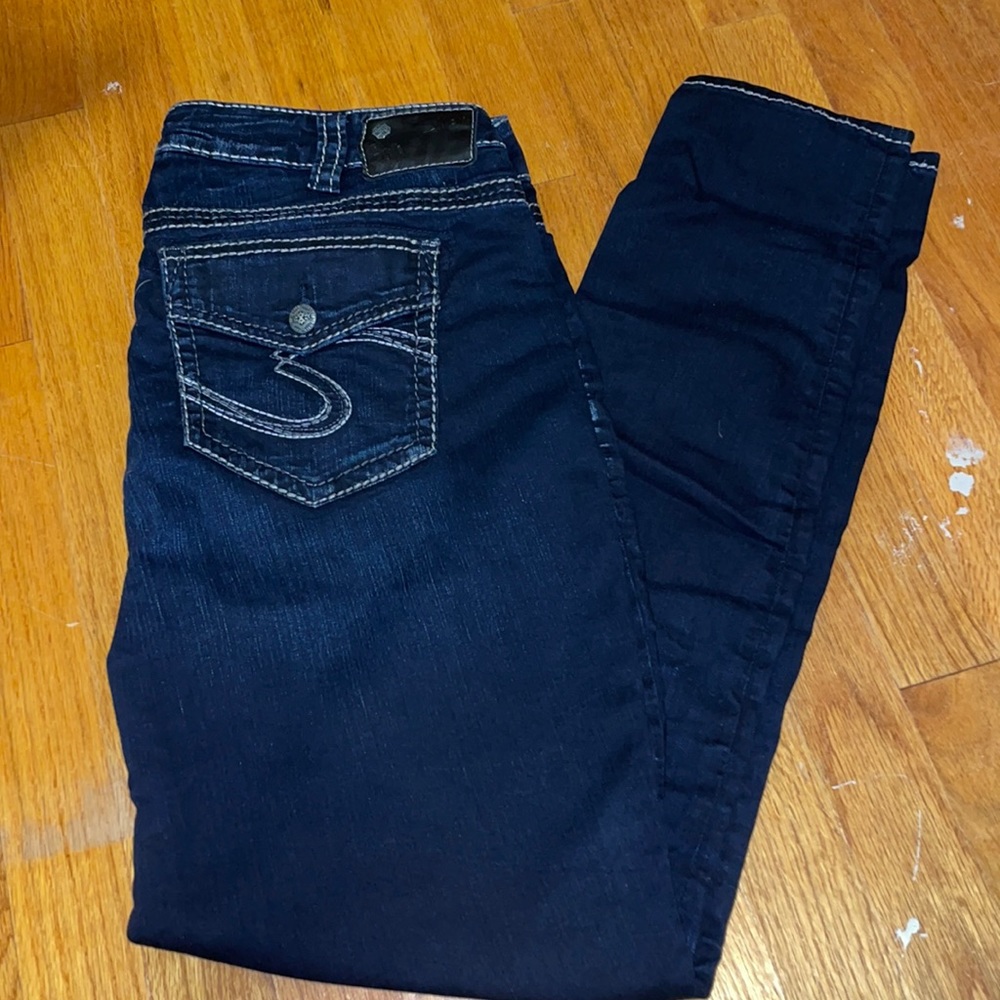 Silver Jeans Suki Mid Super Skinny size 18/31